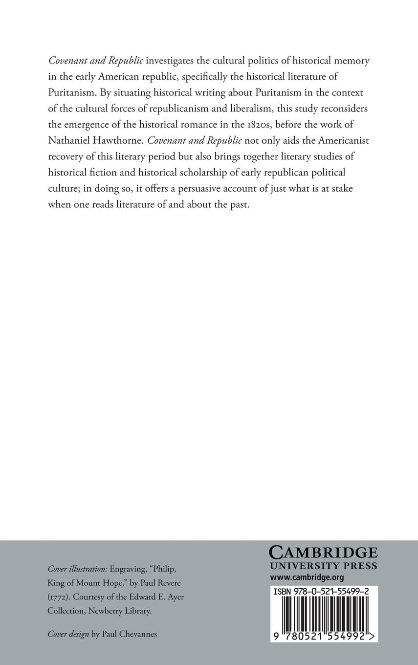 Rückseitencover Covenant and Republic