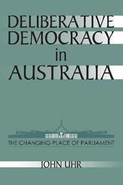 Vorderes Coverbild Deliberative Democracy in Australia