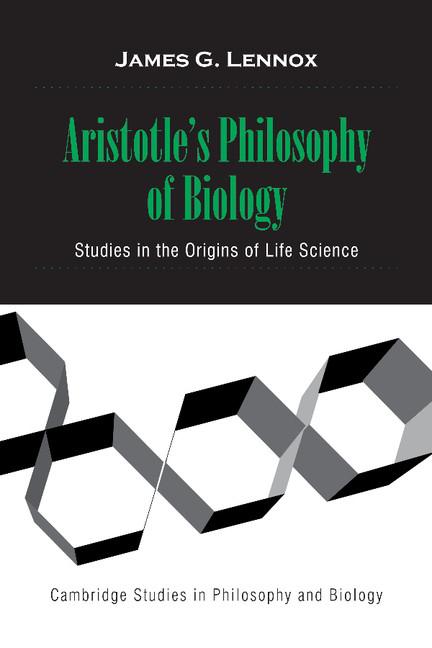 Vorderes Coverbild Aristotle's Philosophy of Biology