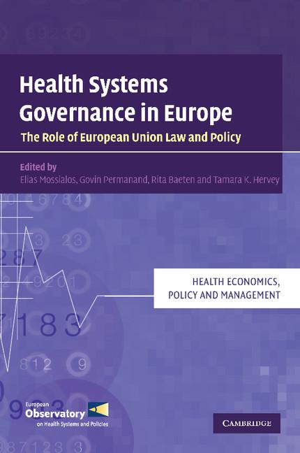 Vorderes Coverbild Health Systems Governance in Europe