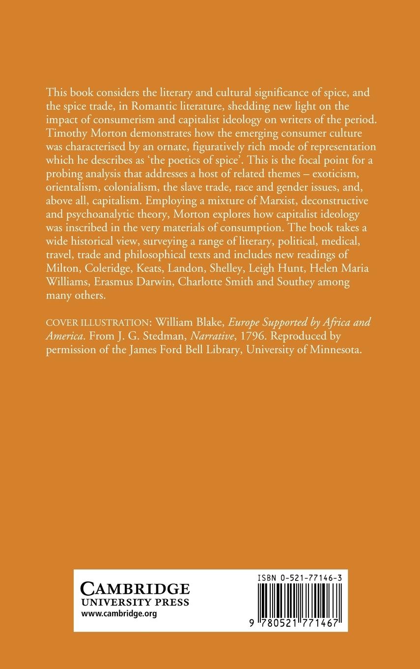 Rückseitencover The Poetics of Spice