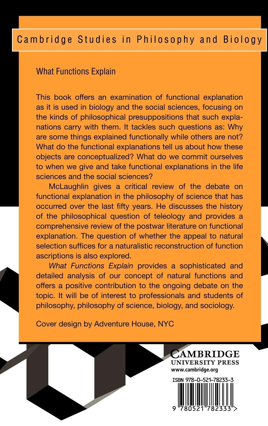 Rückseitencover What Functions Explain