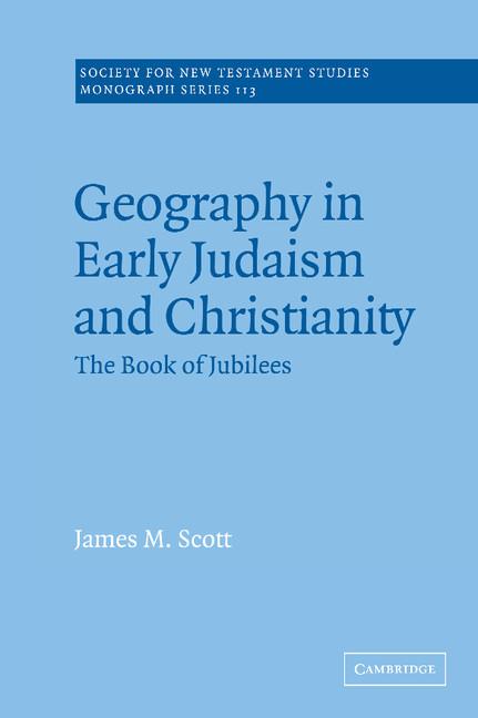 Vorderes Coverbild Geography in Early Judaism and Christianity