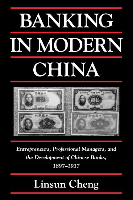 Vorderes Coverbild Banking in Modern China