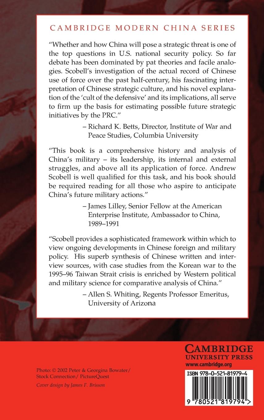 Rückseitencover China's Use of Military Force