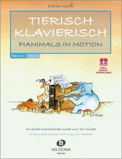 Vorderes Coverbild Tierisch klavierisch 1