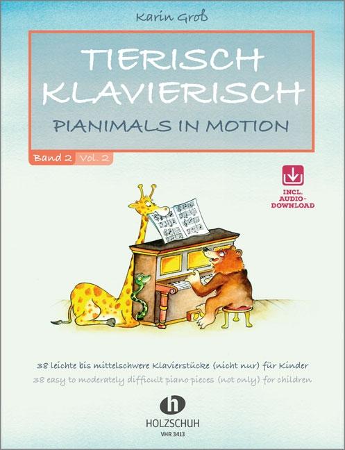 Vorderes Coverbild Tierisch klavierisch 2