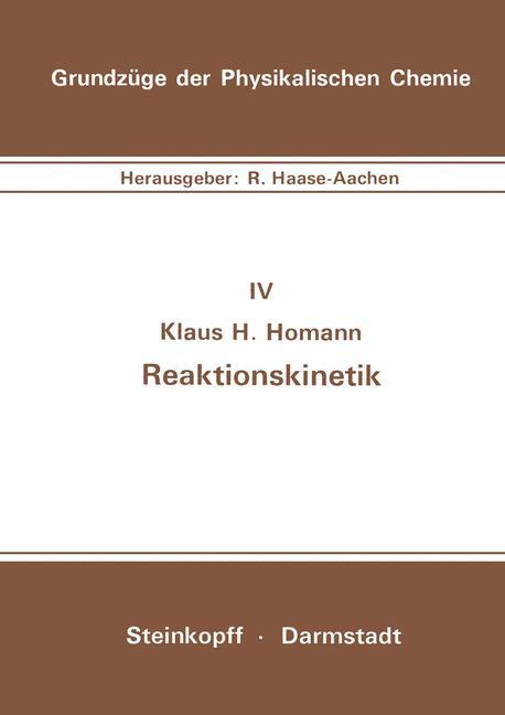 Vorderes Coverbild Reaktionskinetik