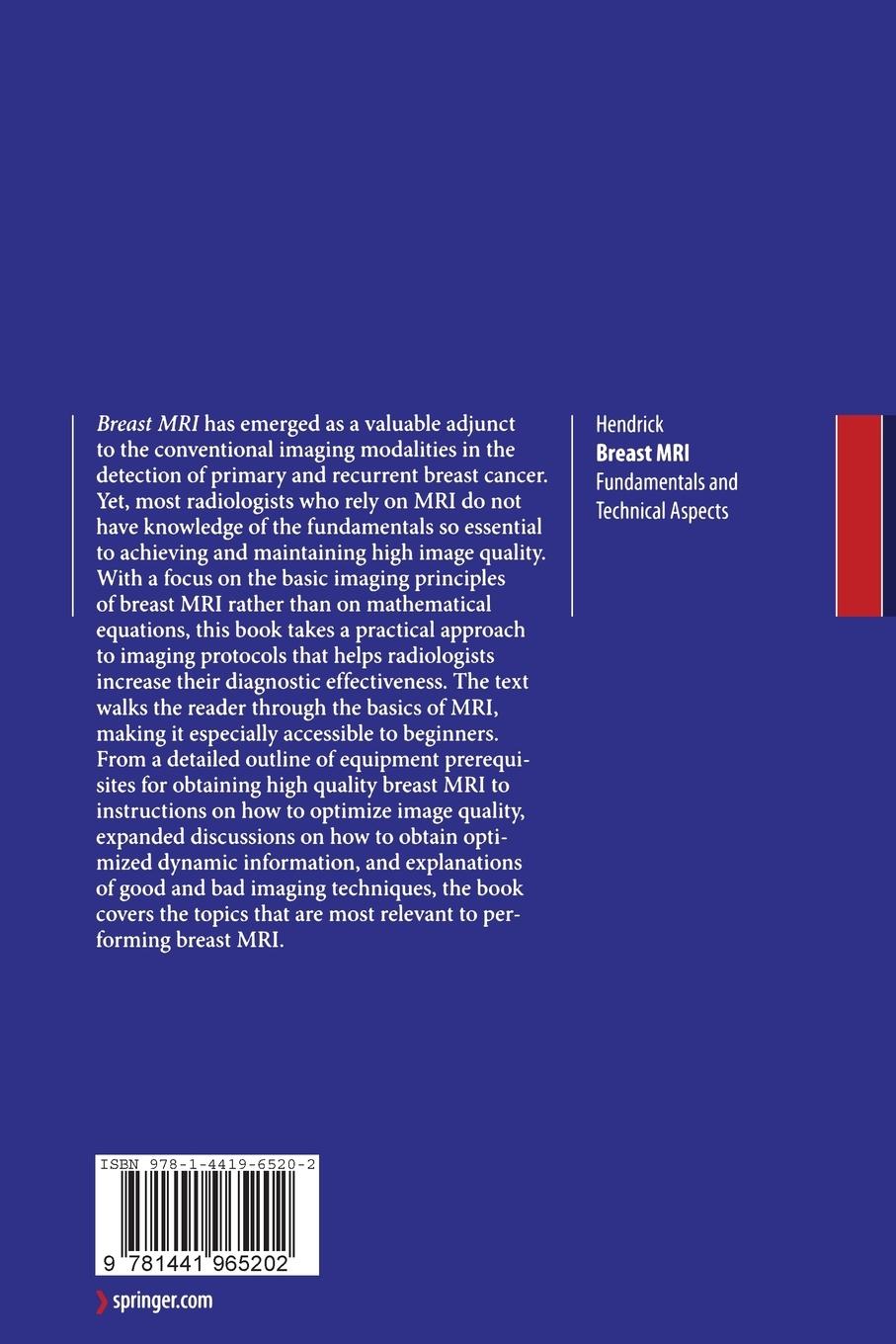 Rückseitencover Breast MRI