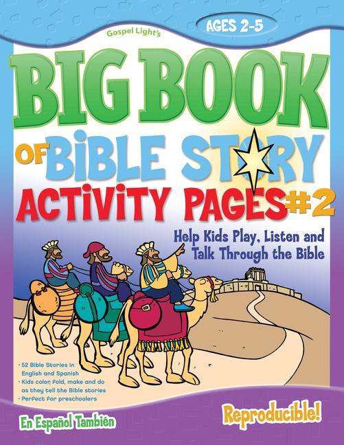 Vorderes Coverbild The Big Book of Bible Story Activity Pages #2