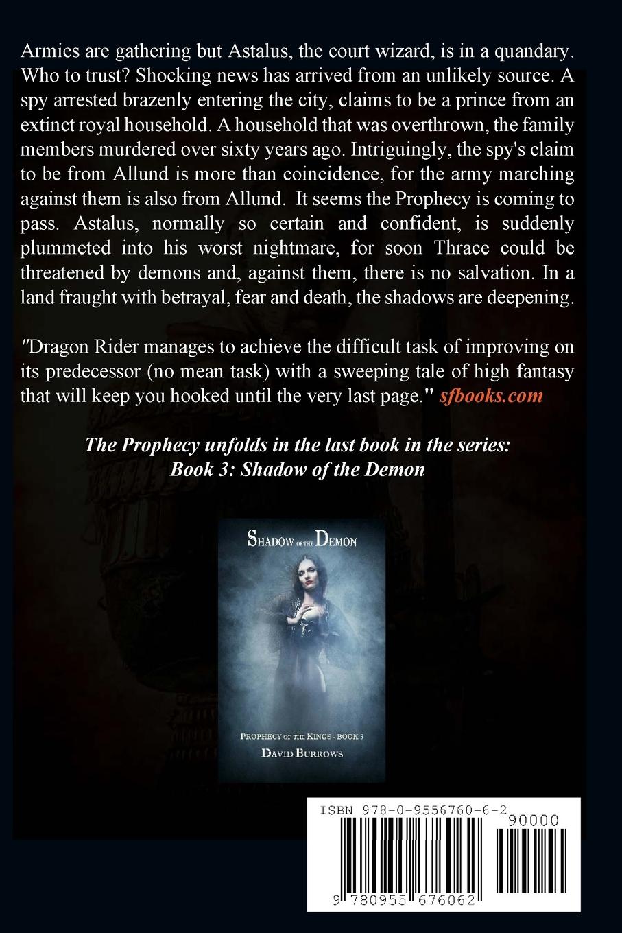 Rückseitencover Prophecy of the Kings - Book 2