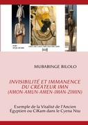 Vorderes Coverbild Invisibilité et Immanence du Créateur Imn (Amon-Amun-Amen-Iman-Zimin).