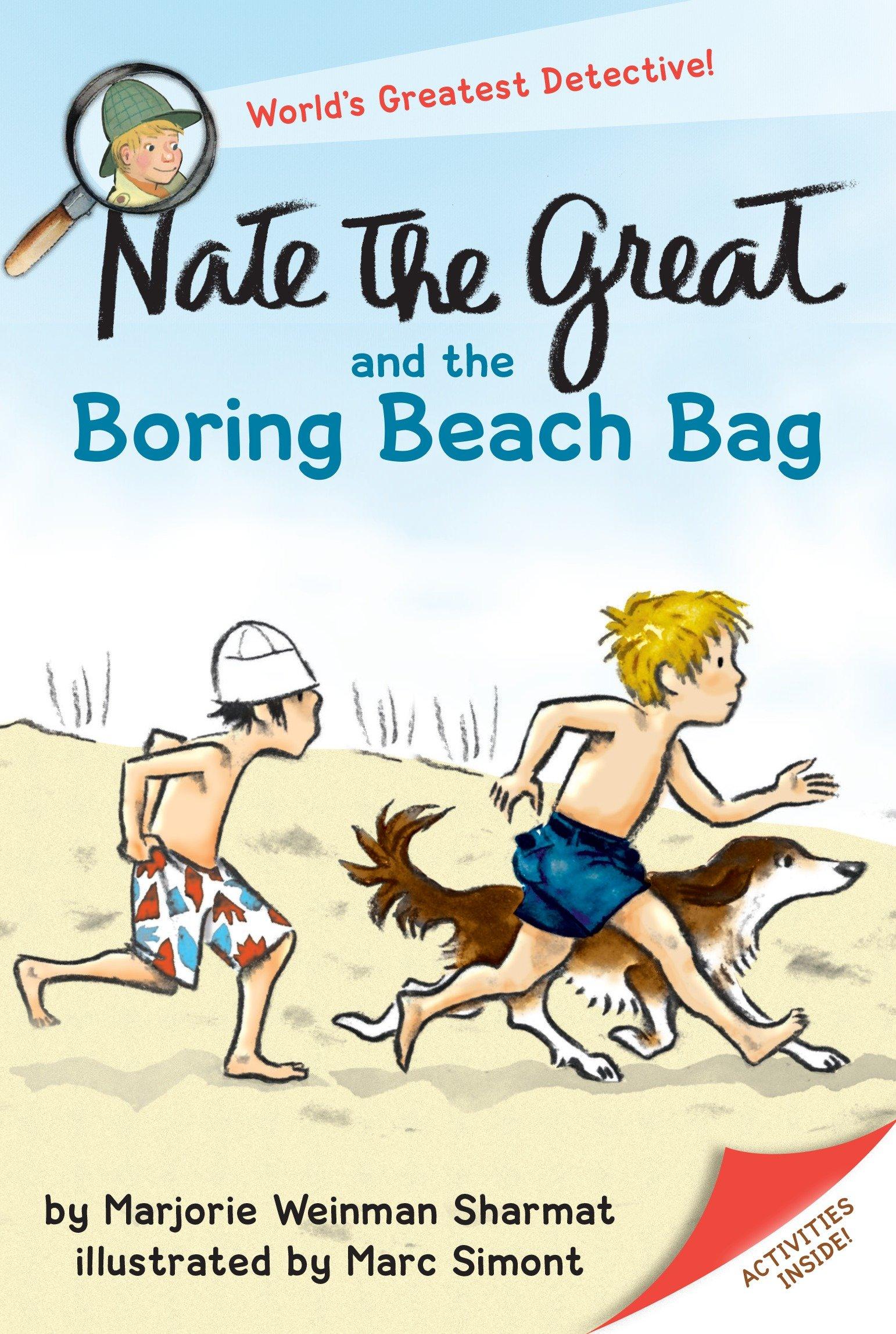Vorderes Coverbild Nate the Great and the Boring Beach Bag