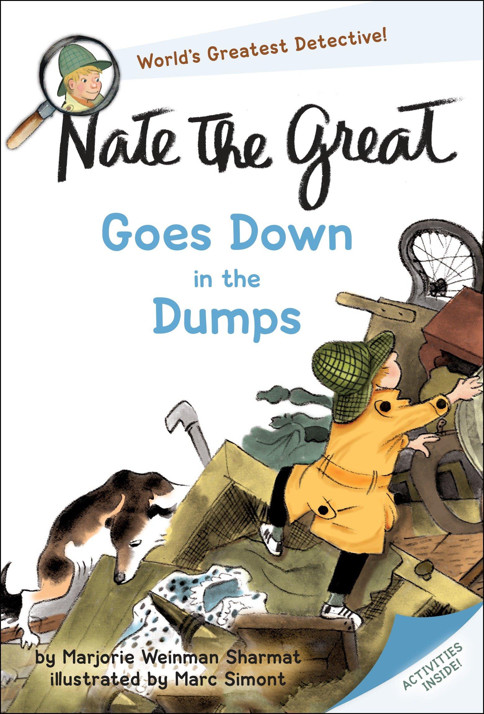 Vorderes Coverbild Nate the Great Goes Down in the Dumps