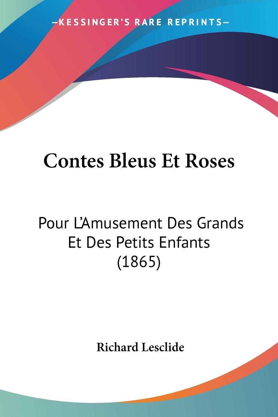Vorderes Coverbild Contes Bleus Et Roses