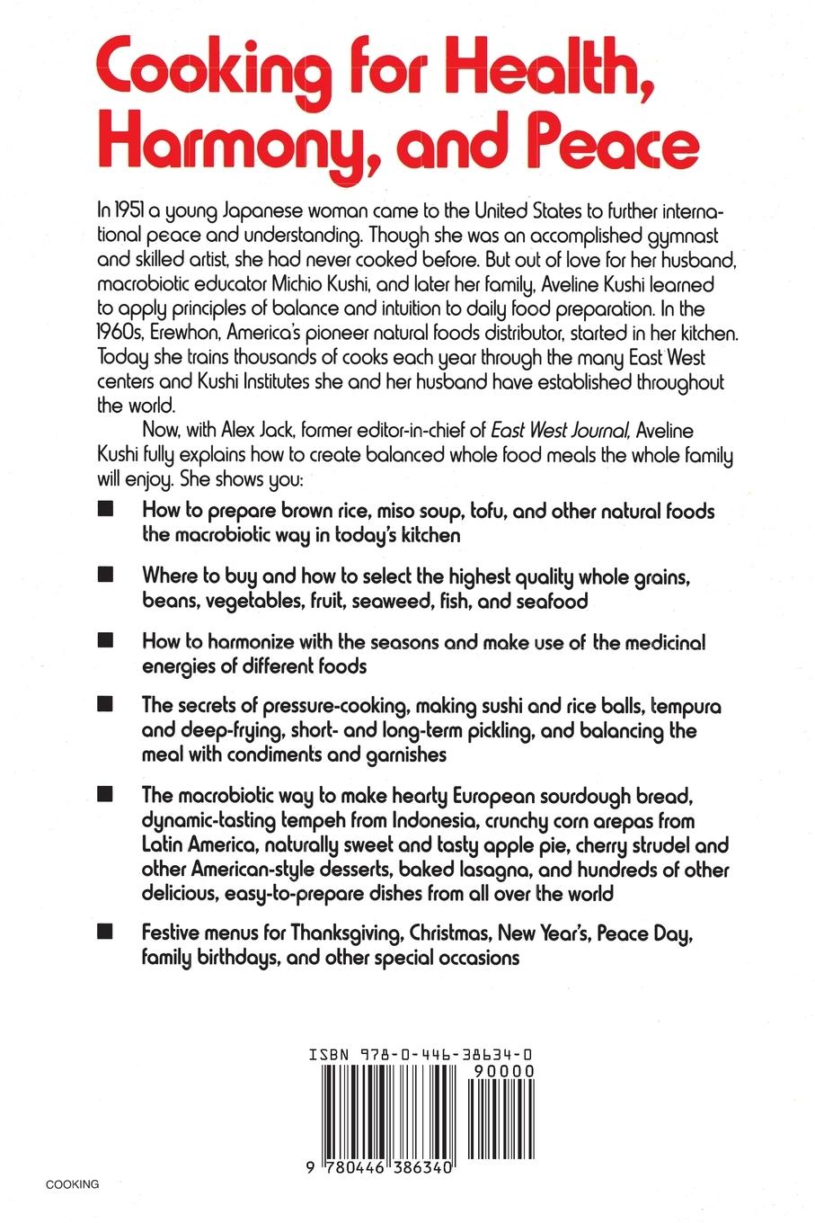 Rückseitencover Complete Guide to Macrobiotic Cooking
