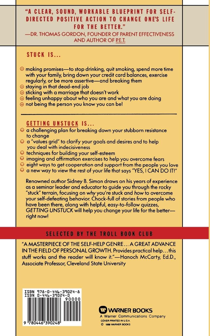 Rückseitencover Getting Unstuck