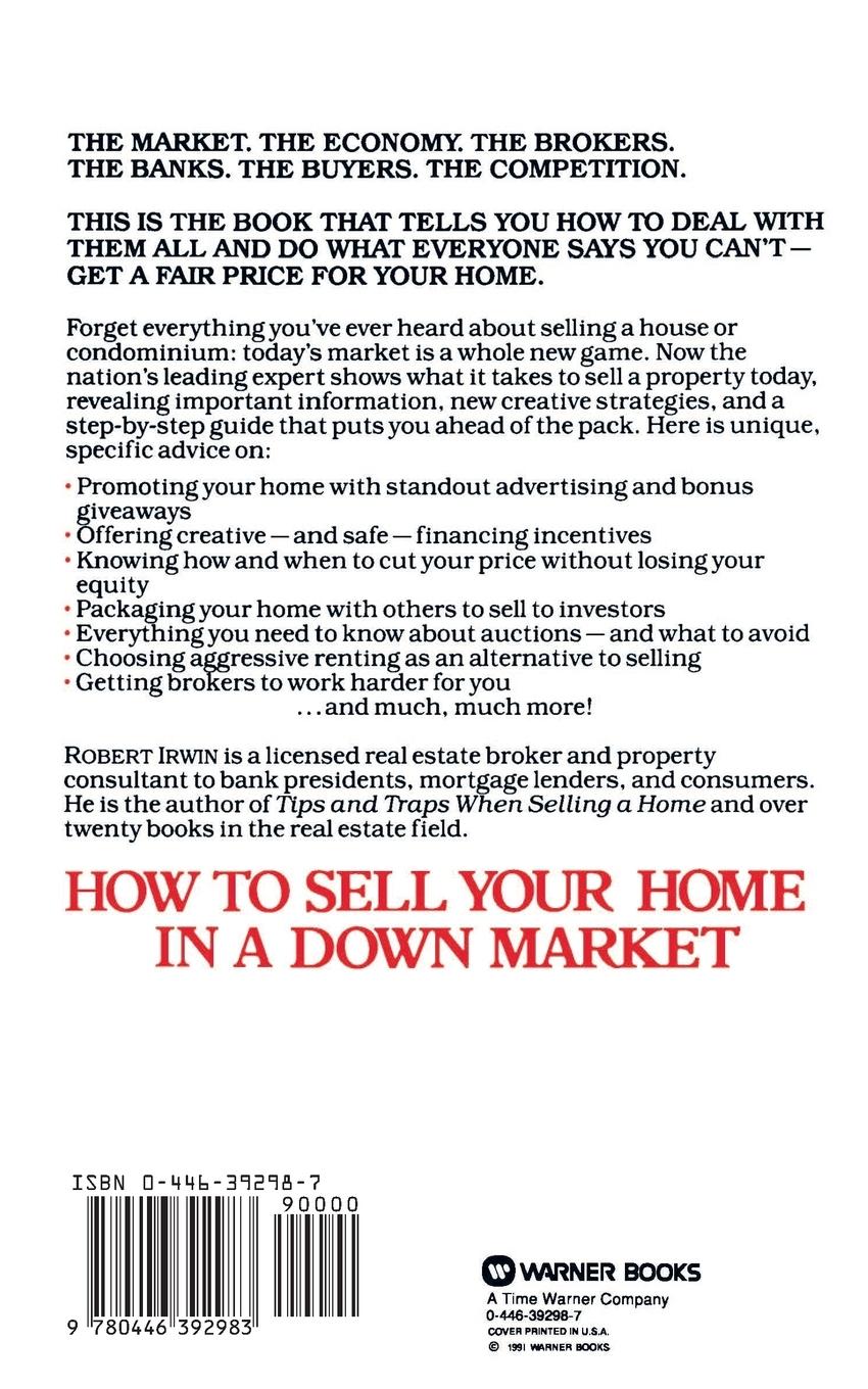 Rückseitencover How to Sell Your Home in a Down Market
