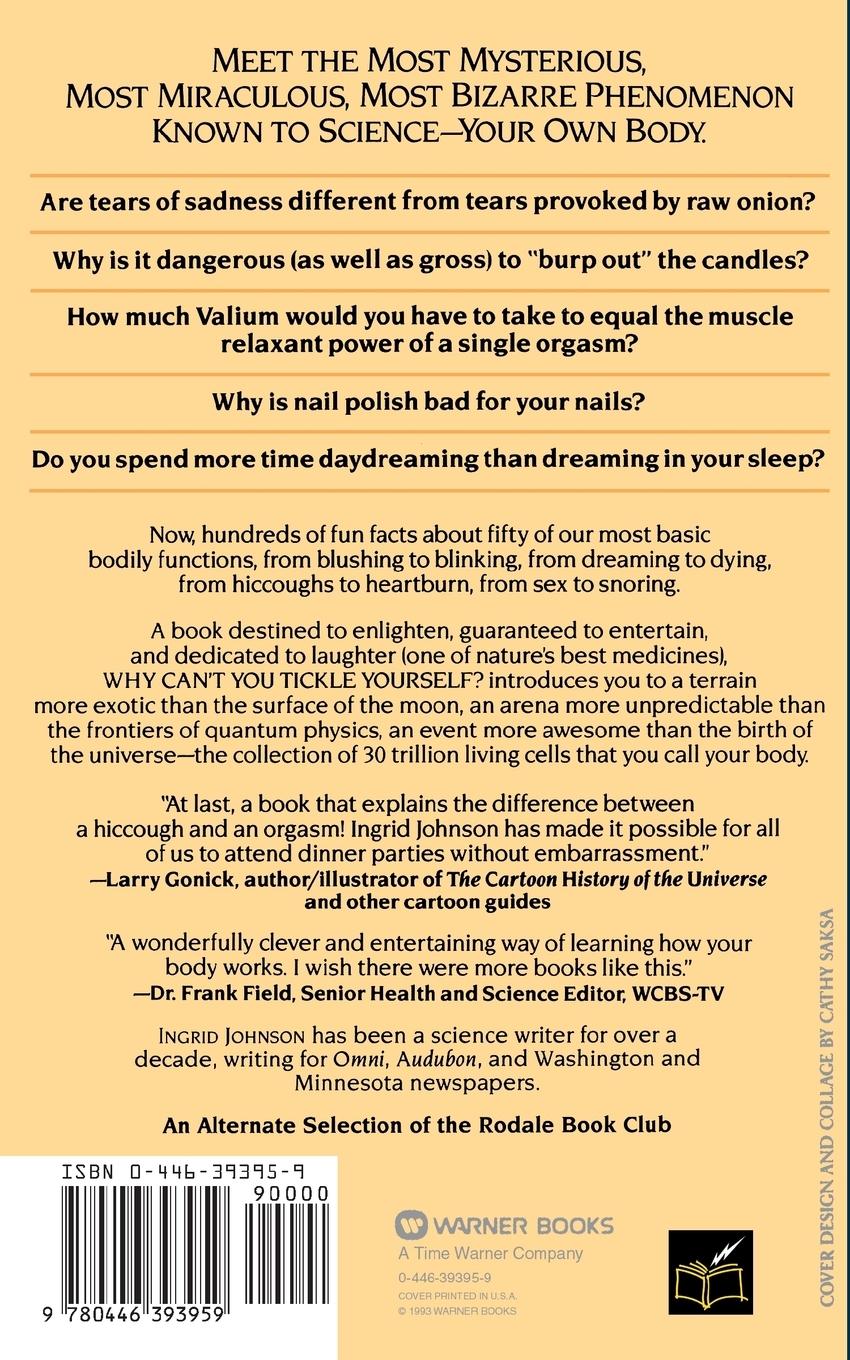 Rückseitencover Why Can't You Tickle Yourself?