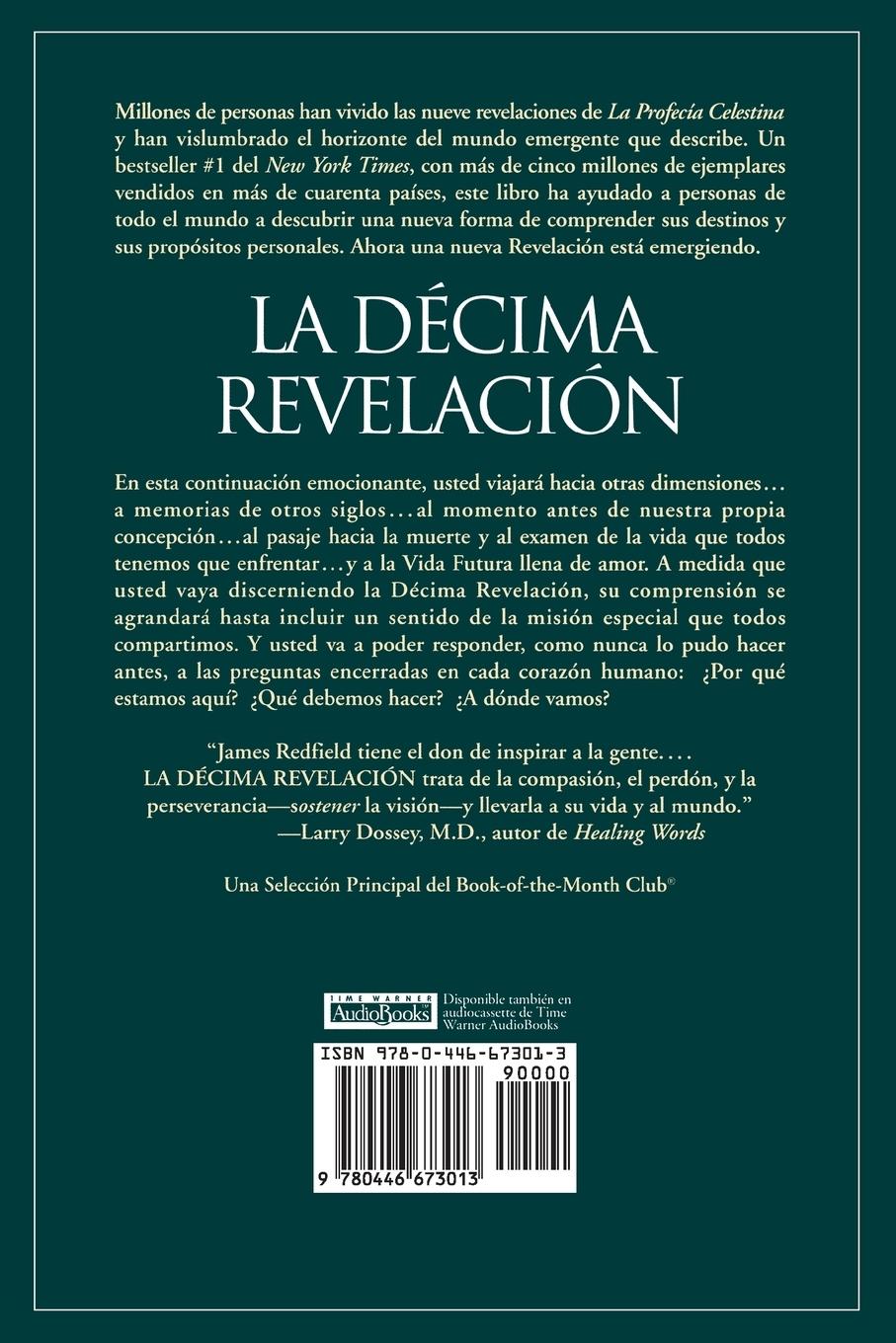 Rückseitencover La Décima Revelacion