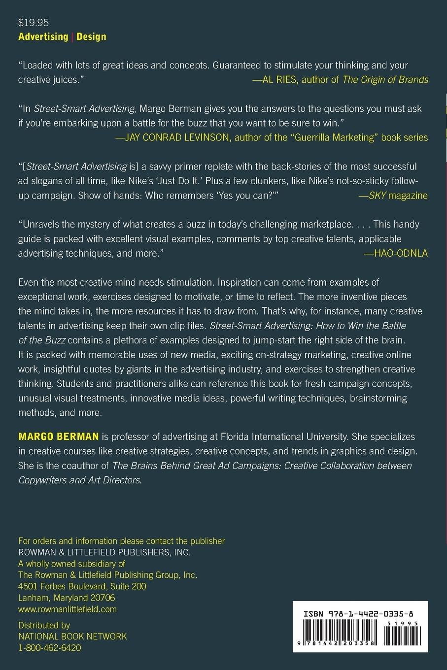 Rückseitencover Street-Smart Advertising