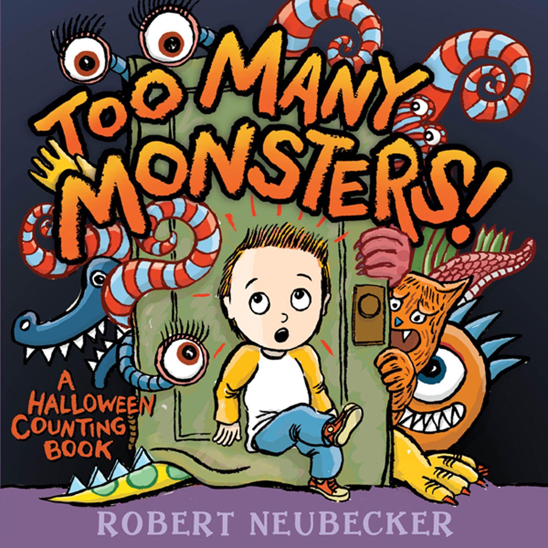 Vorderes Coverbild Too Many Monsters!: A Halloween Counting Book
