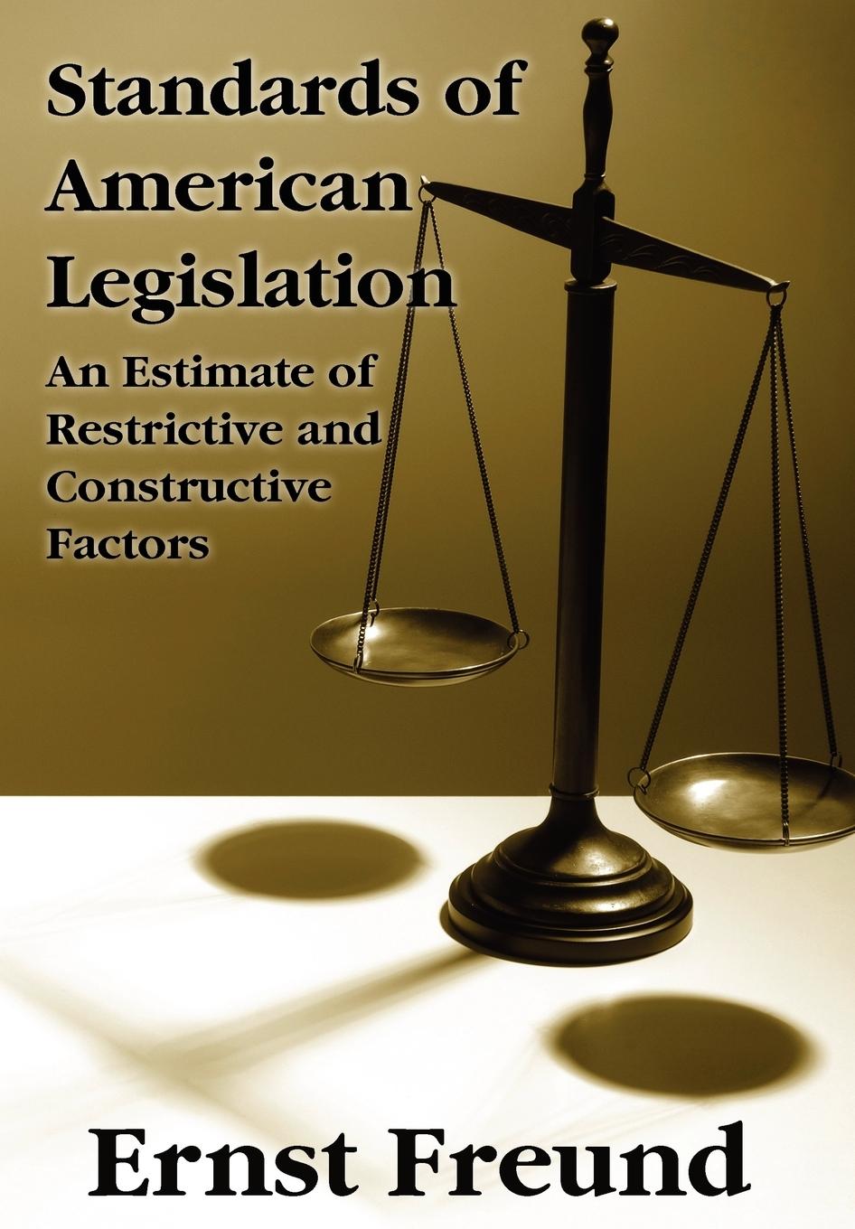 Vorderes Coverbild Standards of American Legislation