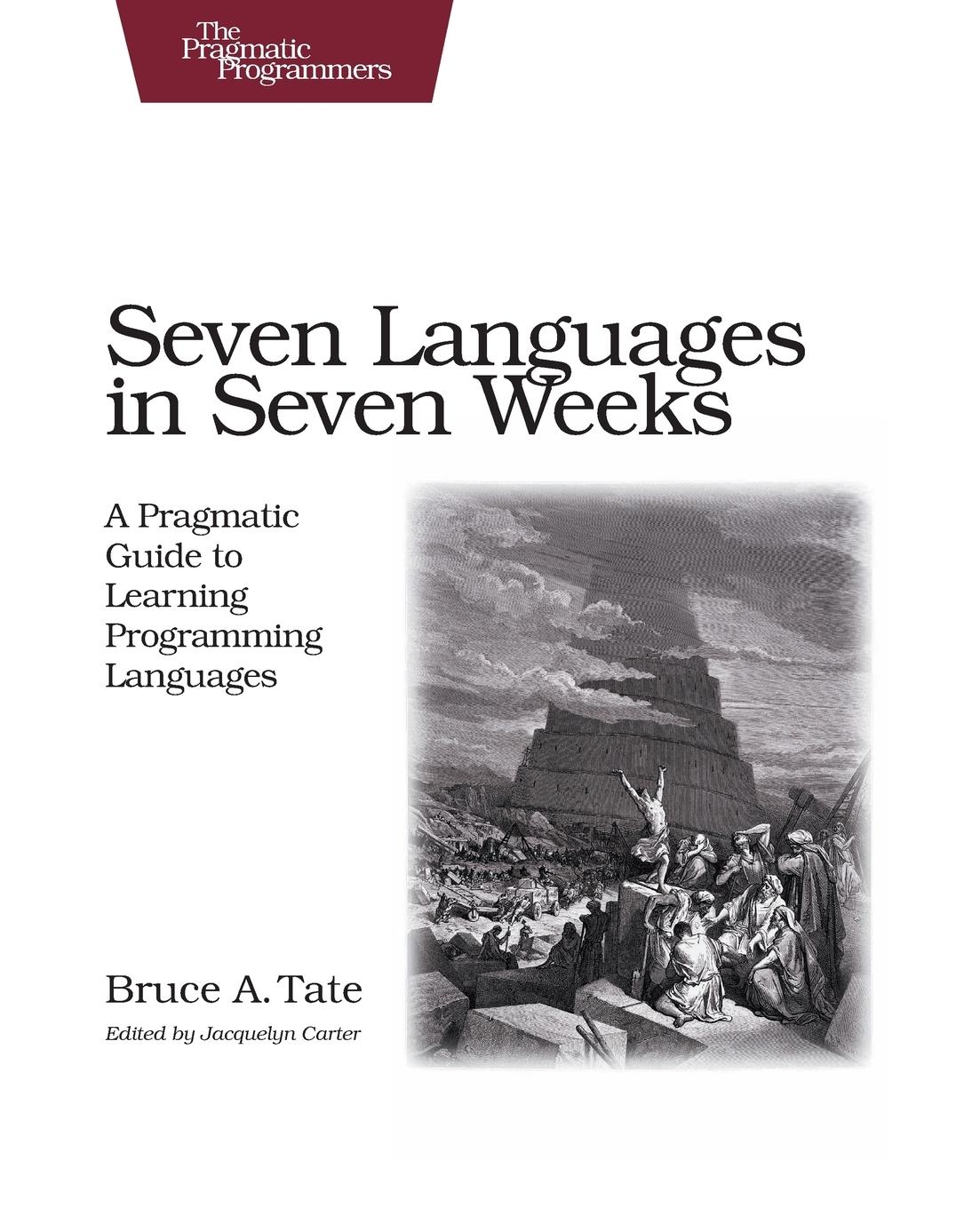 Vorderes Coverbild Seven Languages in Seven Weeks