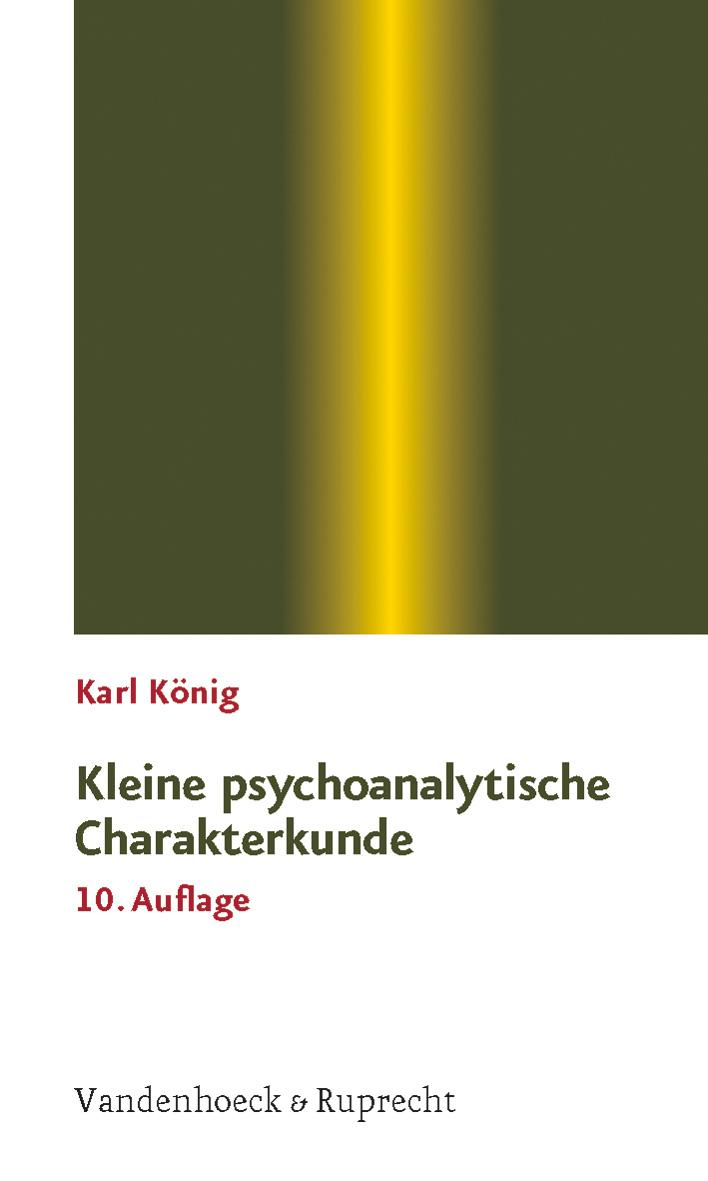 Vorderes Coverbild Kleine psychoanalytische Charakterkunde