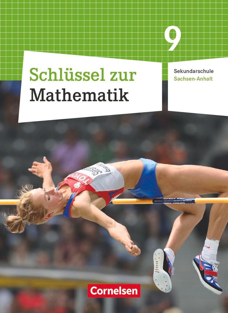 Vorderes Coverbild Schlüssel zur Mathematik 9. Schuljahr. Schülerbuch. Sekundarschule Sachsen-Anhalt