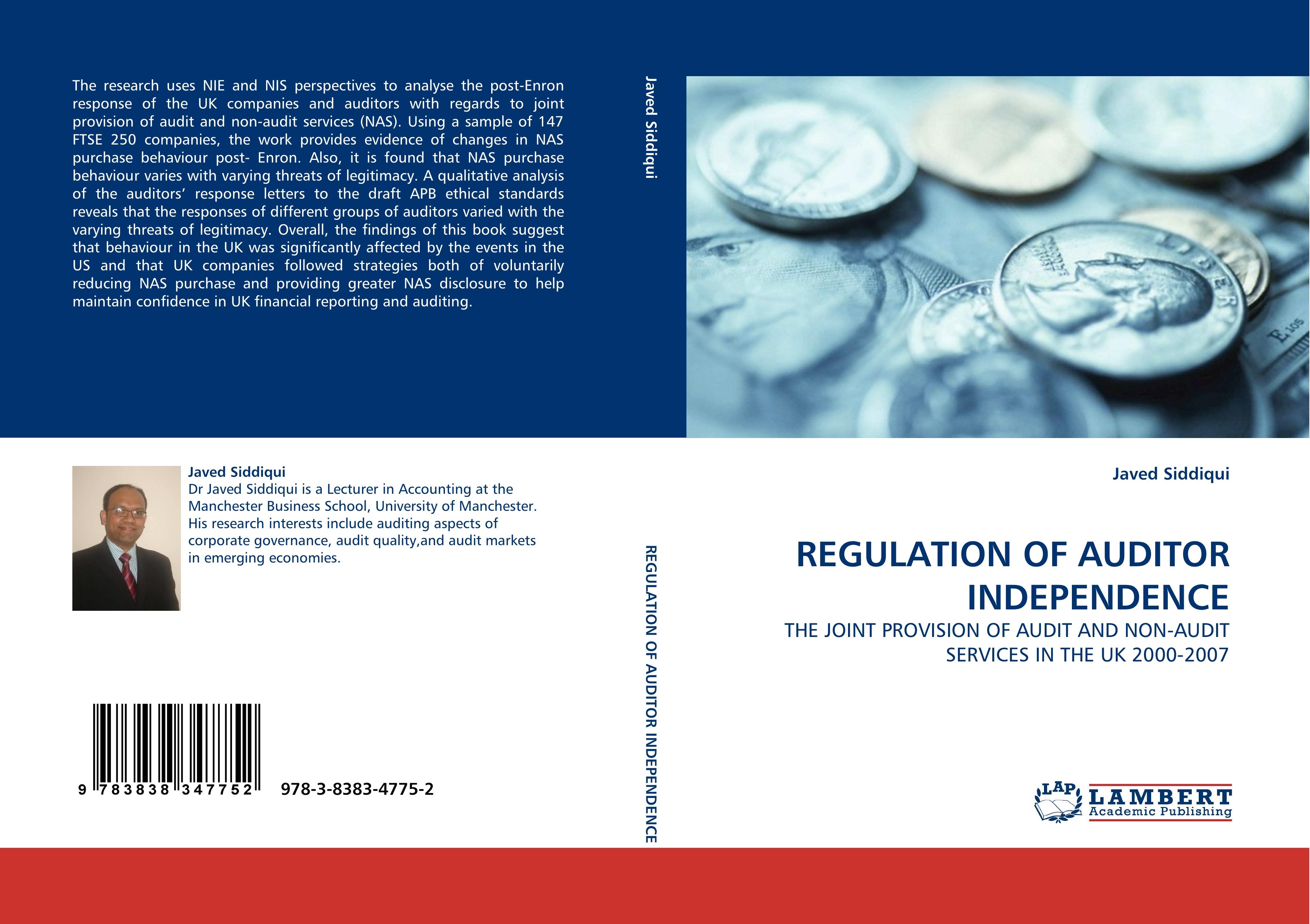 Vorderes Coverbild REGULATION OF AUDITOR INDEPENDENCE