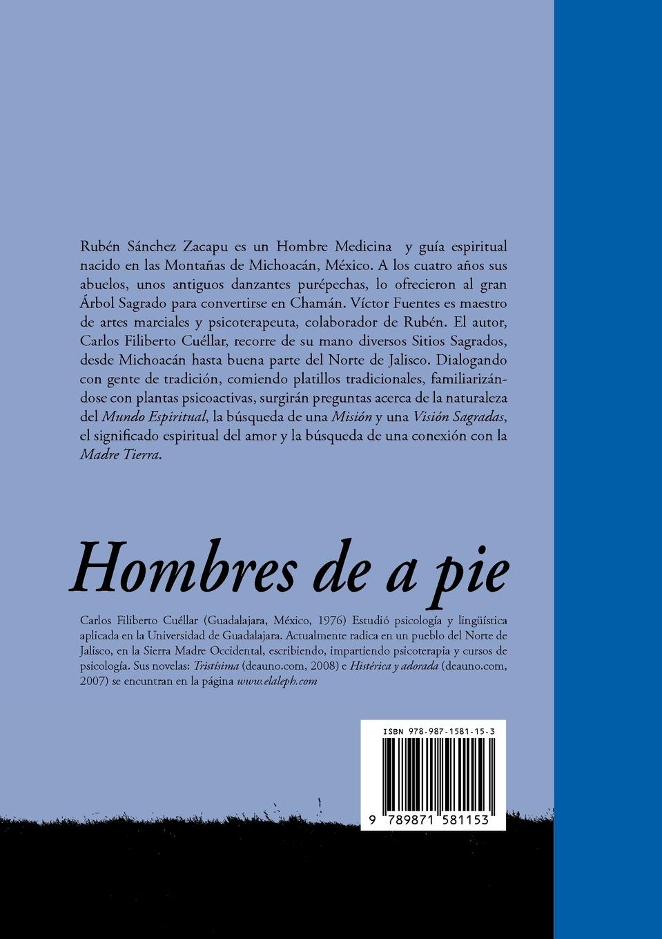 Rückseitencover Hombres de Pie - DOS Chamanes del Occidente Mexicano