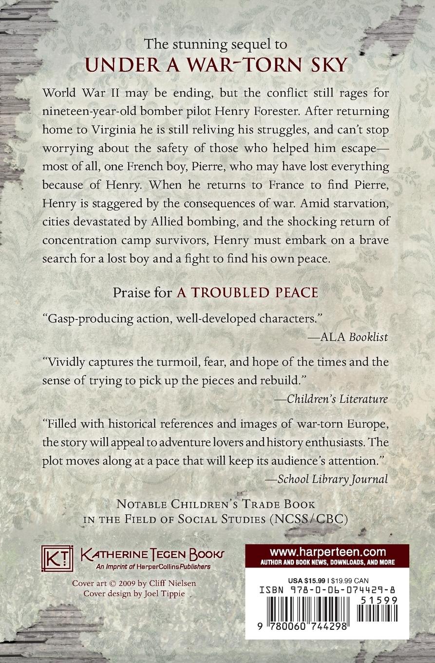 Rückseitencover A Troubled Peace