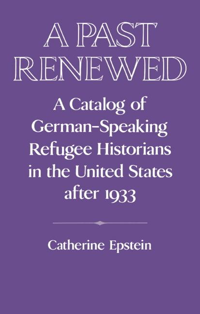 Vorderes Coverbild A Past Renewed