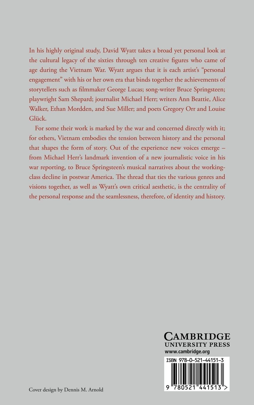 Rückseitencover Out of the Sixties