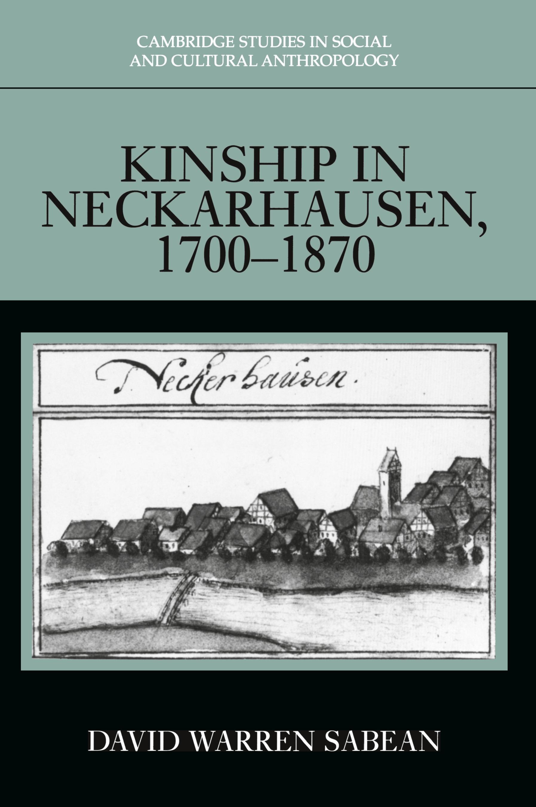 Vorderes Coverbild Kinship in Neckarhausen, 1700-1870