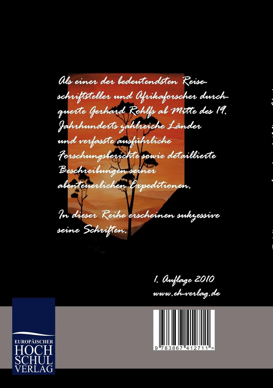 Rückseitencover Land und Volk in Afrika
