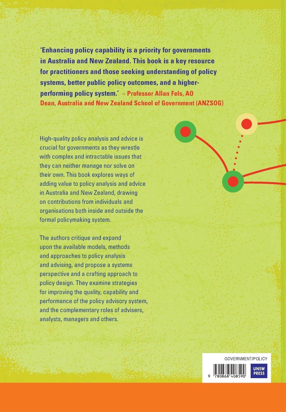 Rückseitencover Adding Value to Policy Analysis and Advice