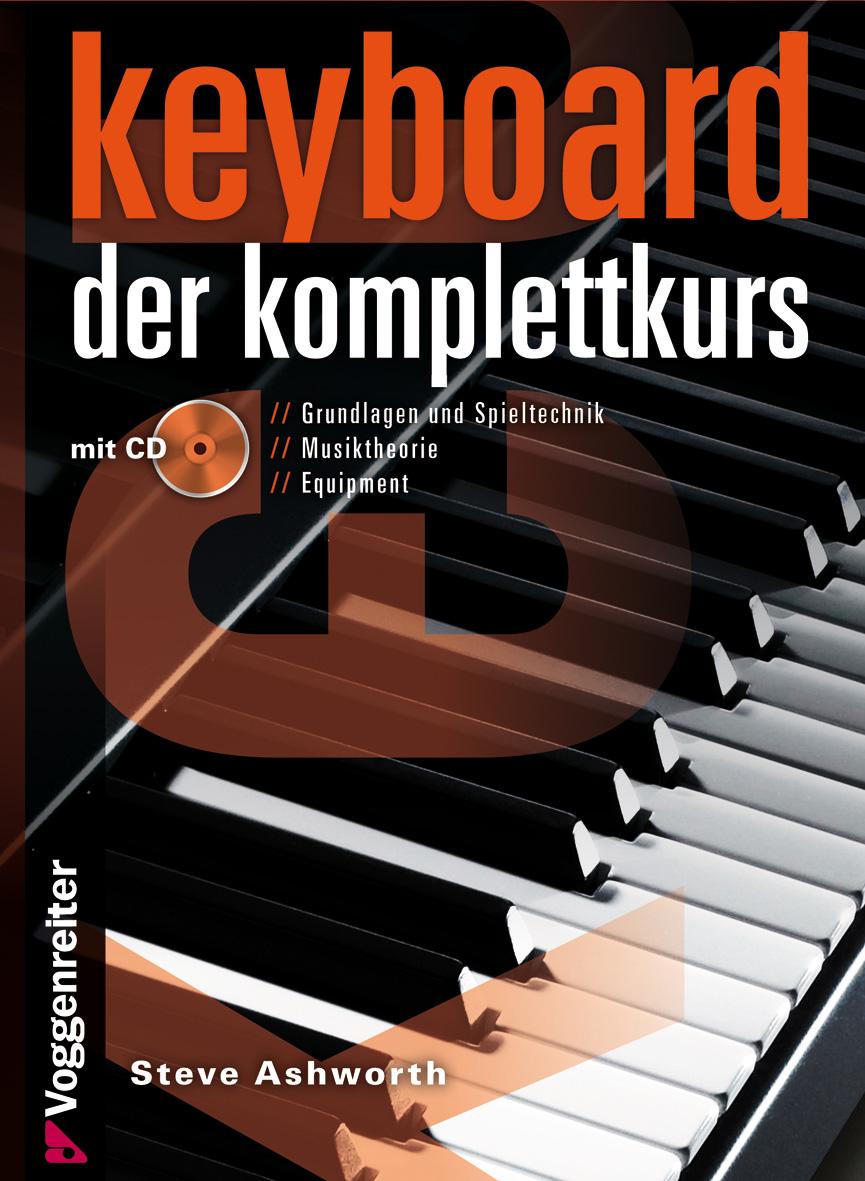 Vorderes Coverbild Keyboard. Der Komplettkurs