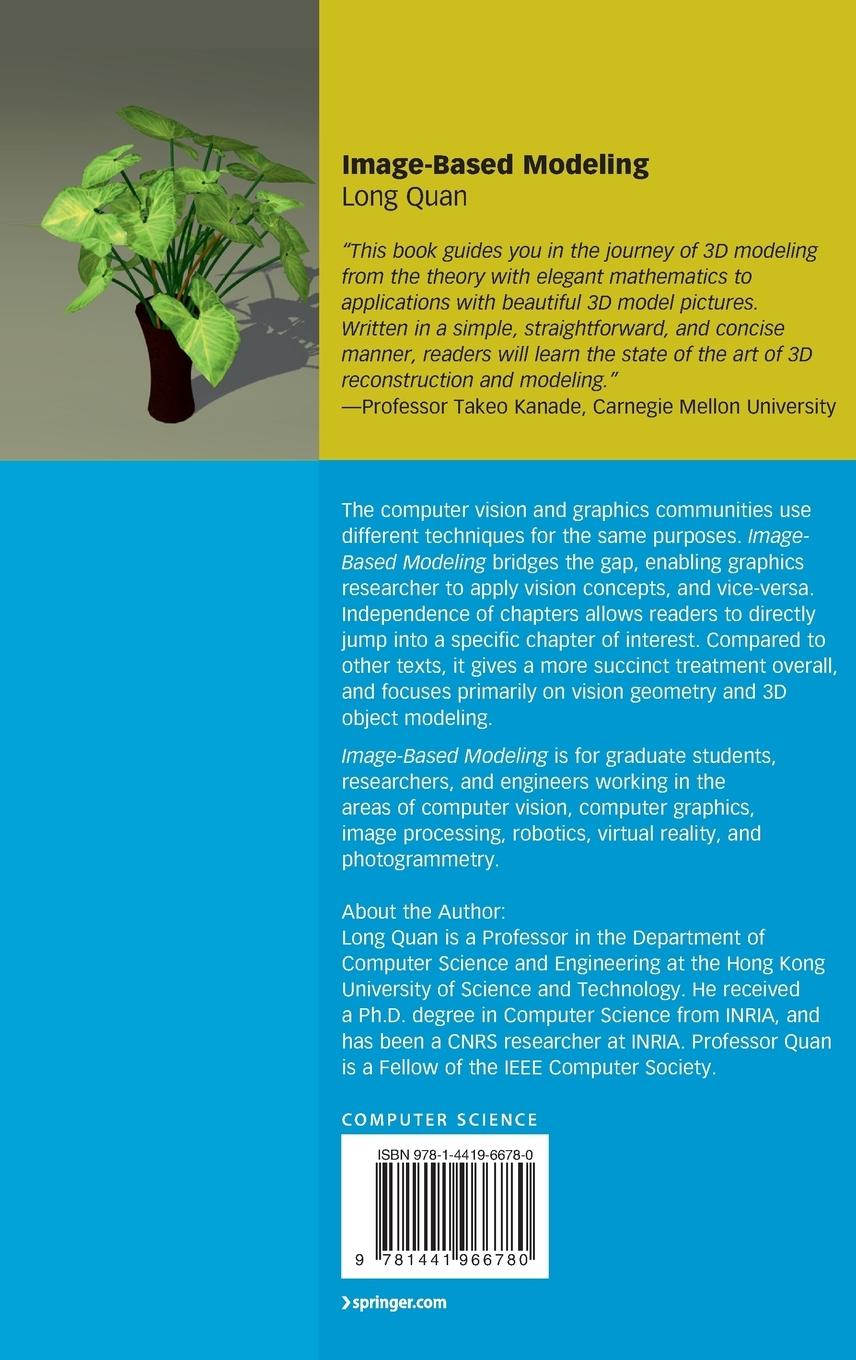 Rückseitencover Image-Based Modeling