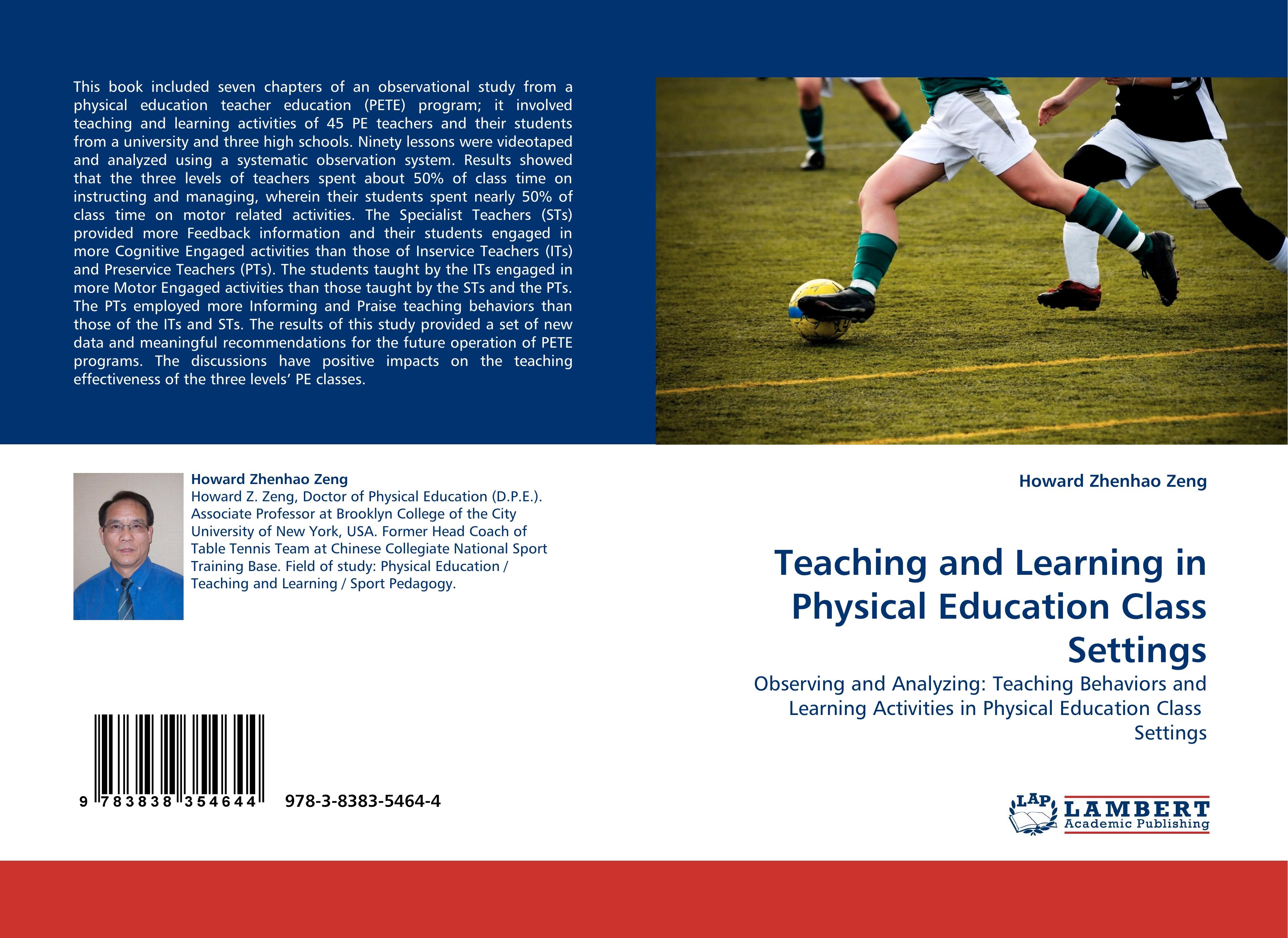 Vorderes Coverbild Teaching and Learning in Physical Education Class Settings