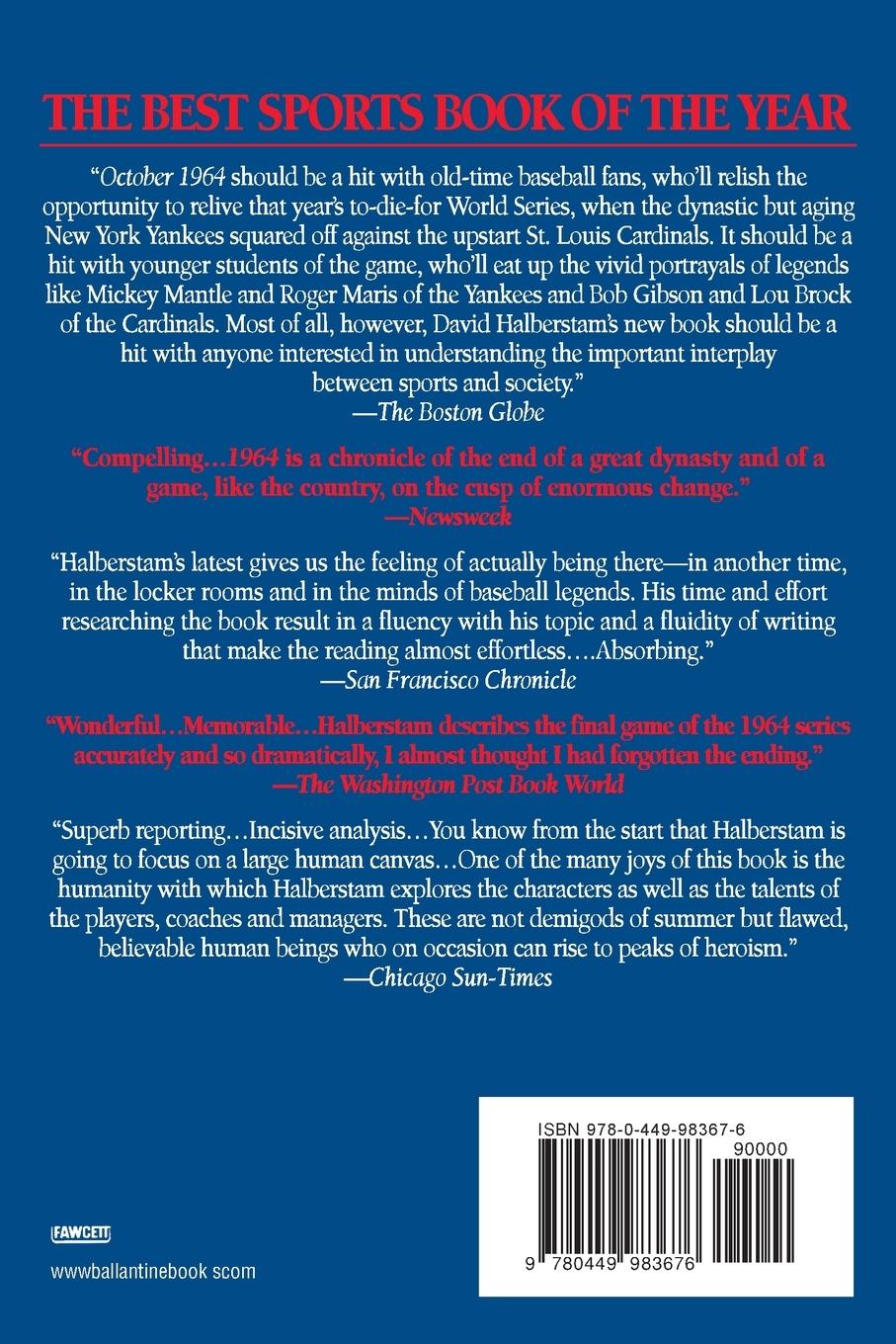 Rückseitencover October 1964