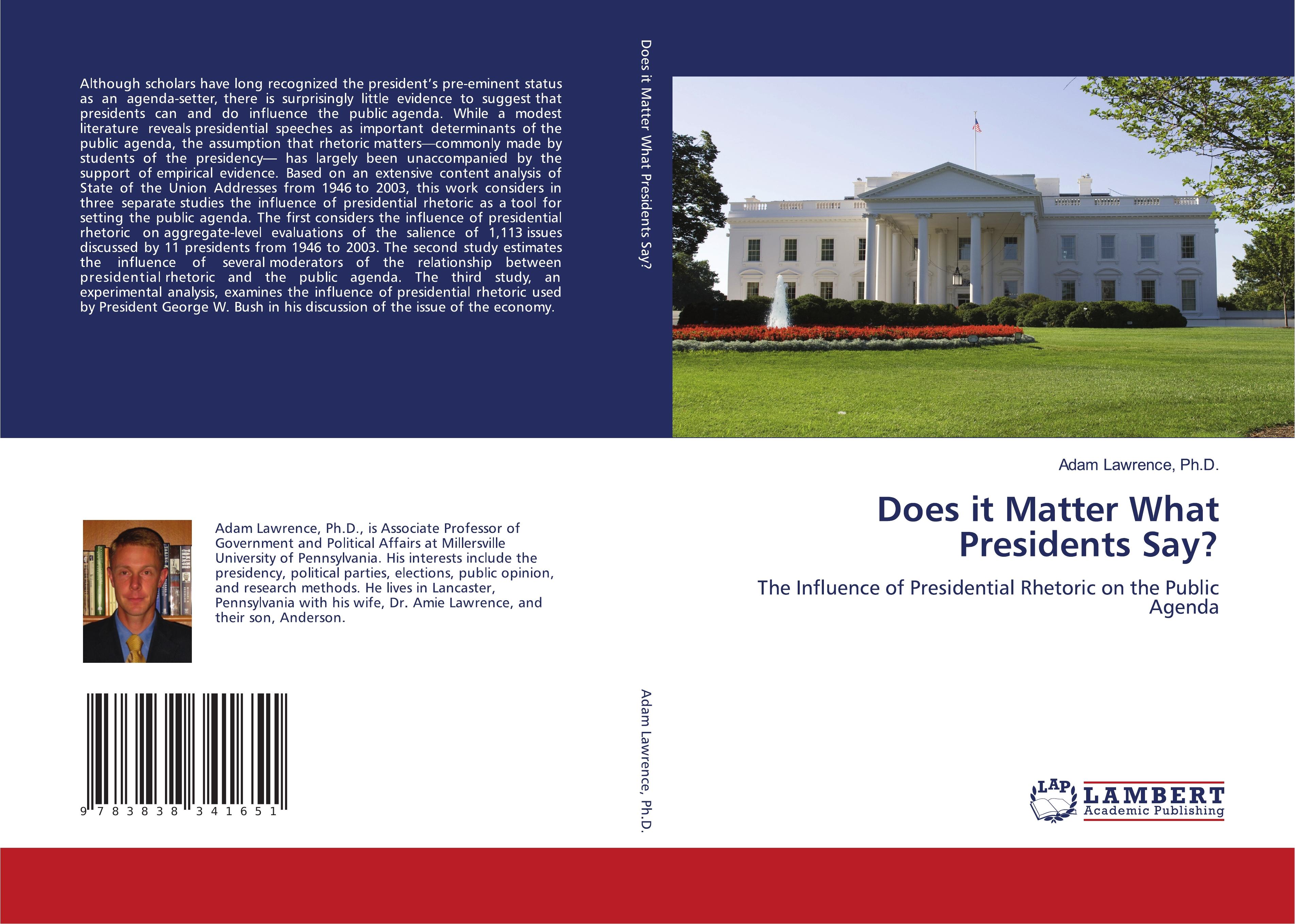 Vorderes Coverbild Does it Matter What Presidents Say?