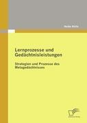 Vorderes Coverbild Lernprozesse und Gedächtnisleistungen: Strategien und Prozesse des Metagedächtnisses