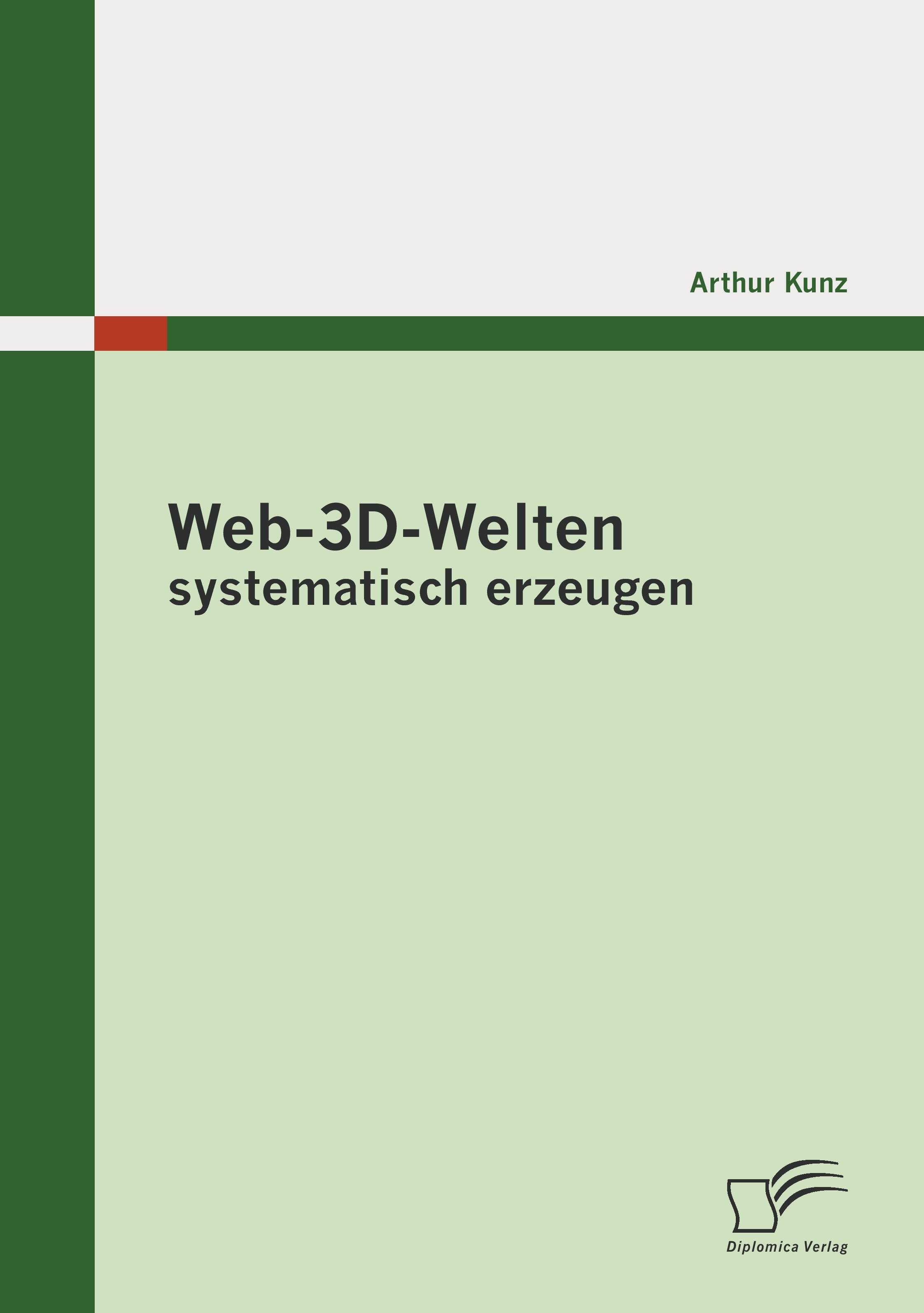 Vorderes Coverbild Web-3D-Welten systematisch erzeugen