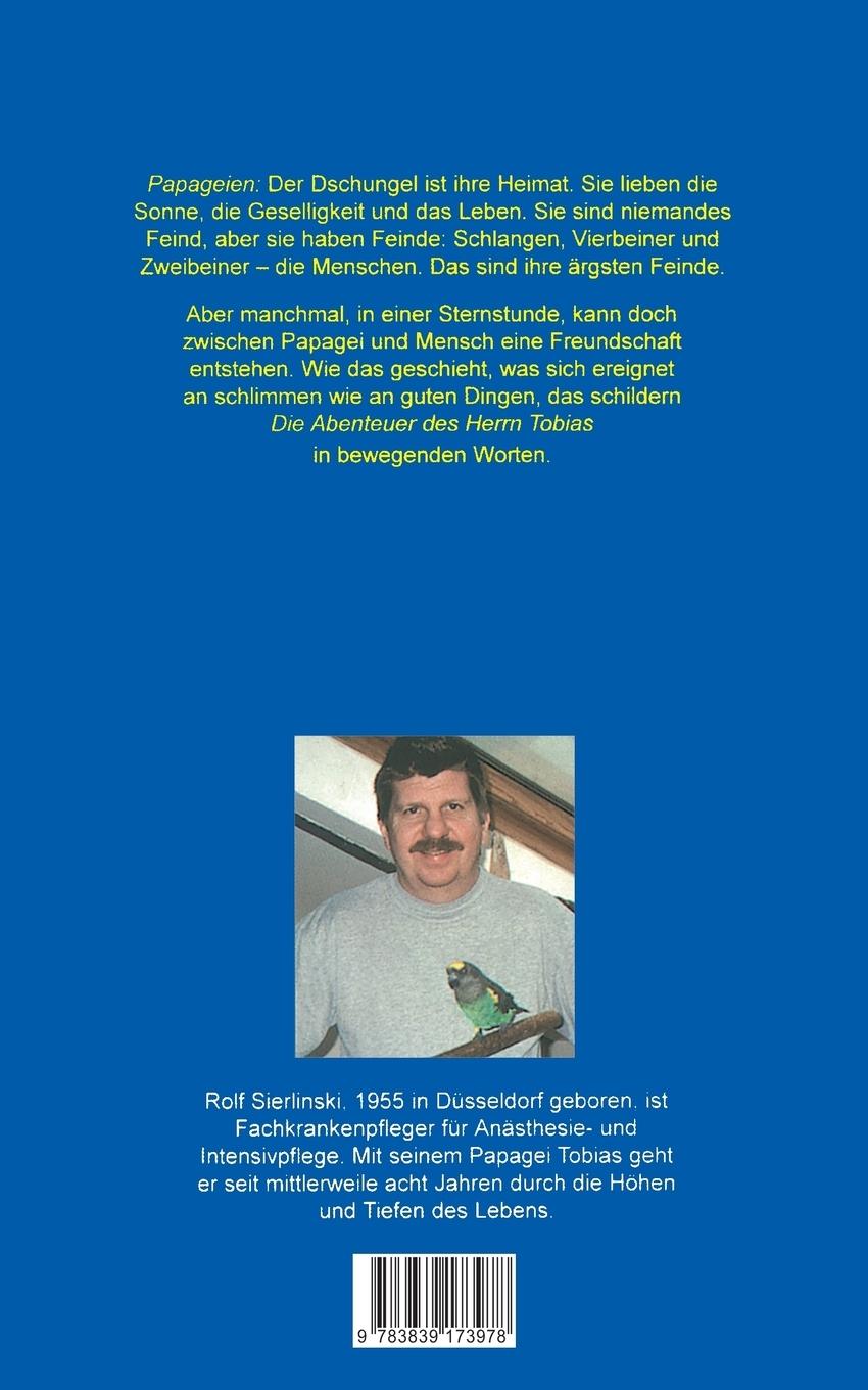 Rückseitencover Die Abenteuer des Herrn Tobias