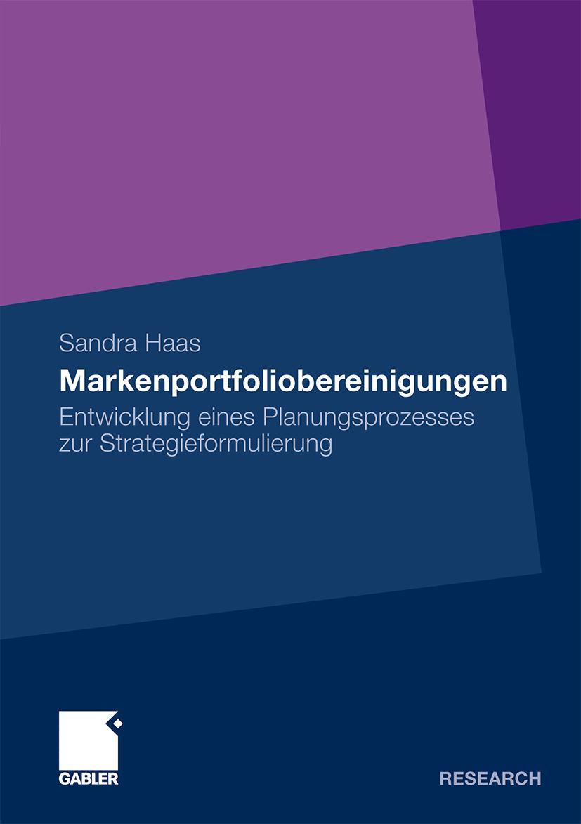 Vorderes Coverbild Markenportfoliobereinigungen