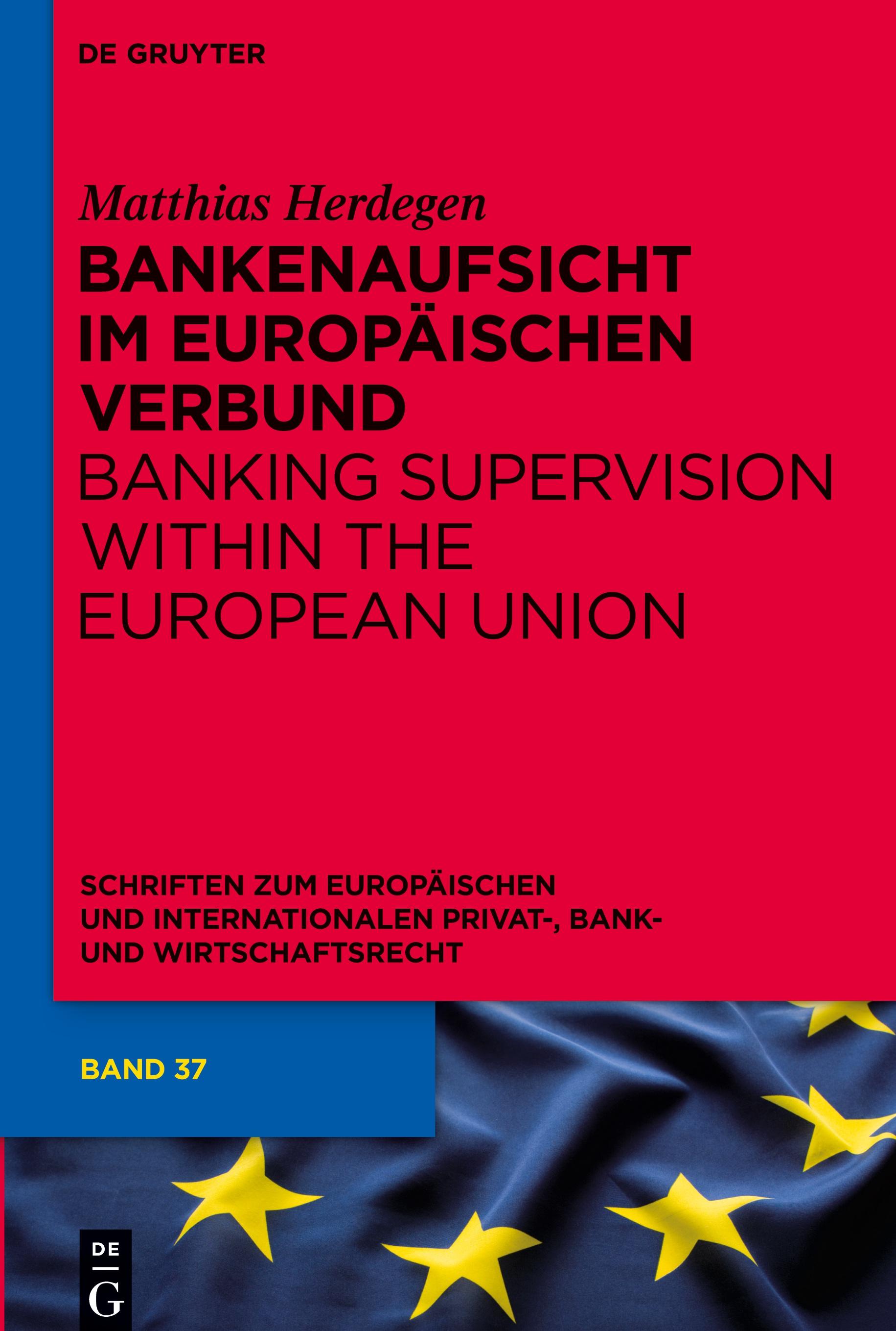 Vorderes Coverbild Bankenaufsicht im Europäischen Verbund
