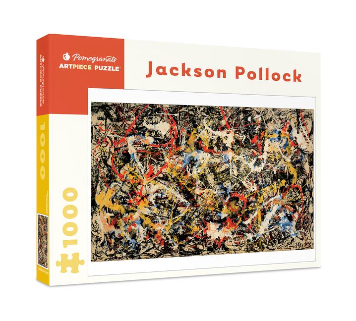 Vorderes Coverbild Puzzle-Jackson Pollock Converg