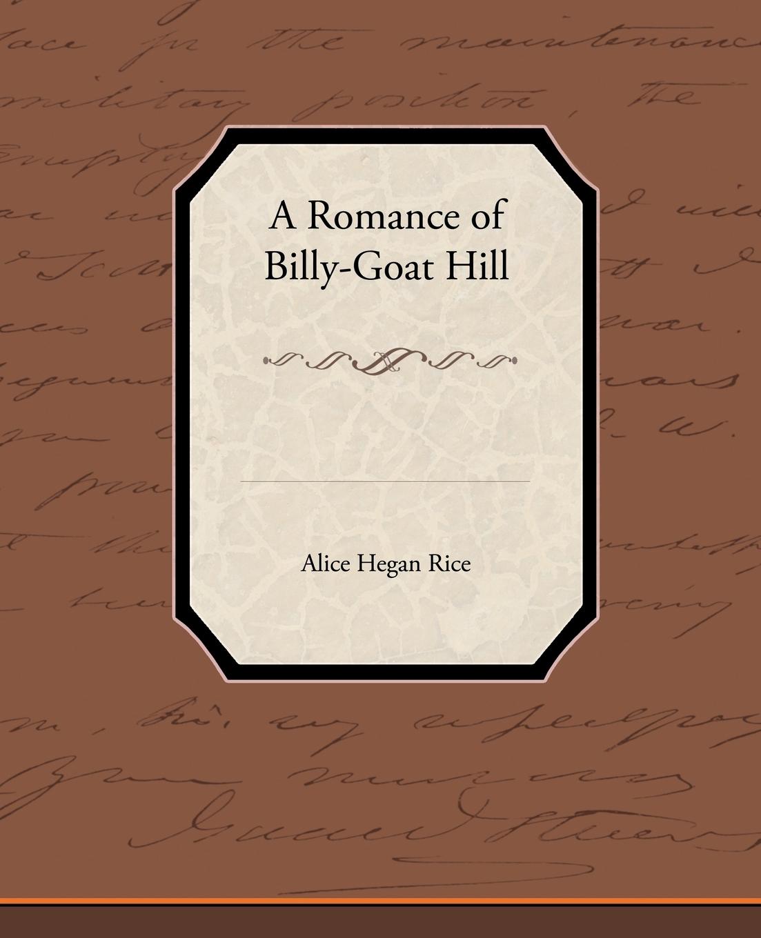 Vorderes Coverbild A Romance of Billy-Goat Hill